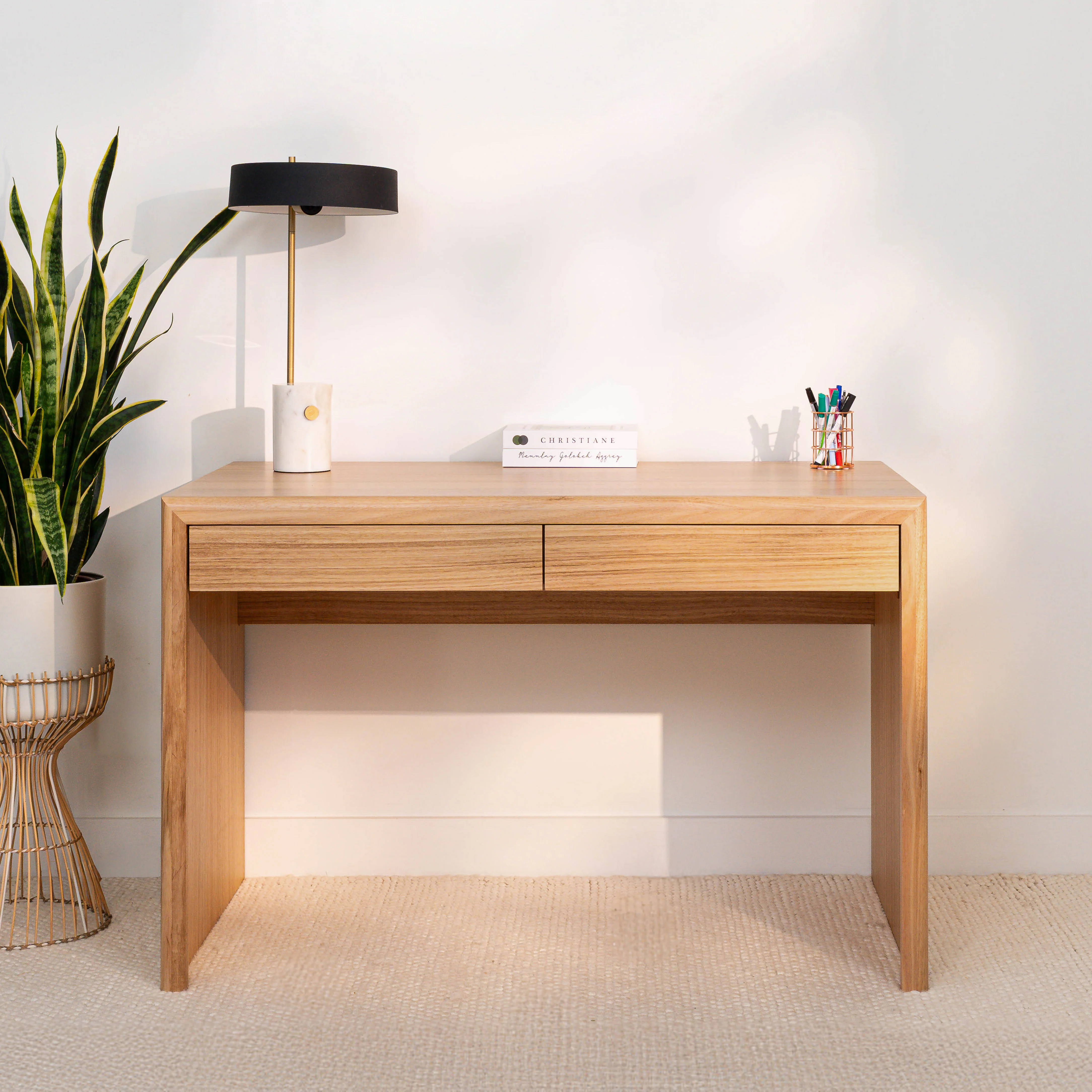 Yakka Tasmanian Oak Signature Desk - Image 2