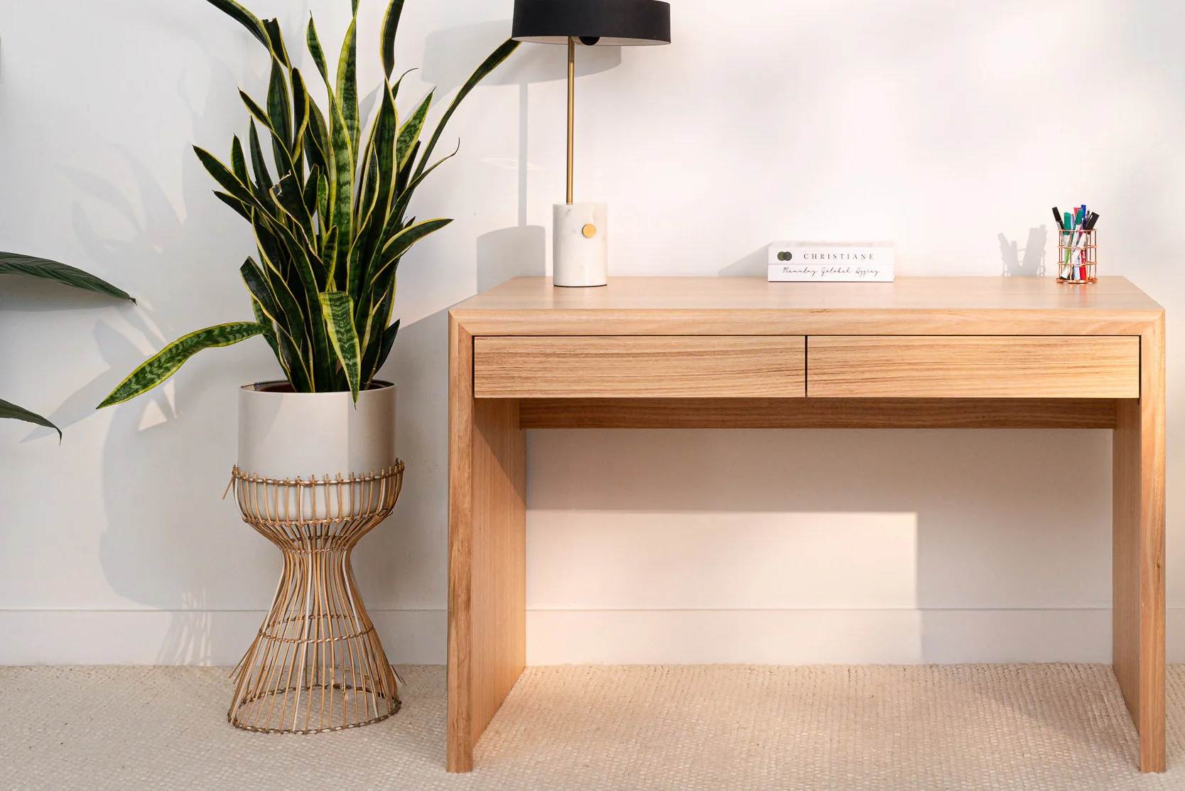Yakka Tasmanian Oak Signature Desk - Image 3