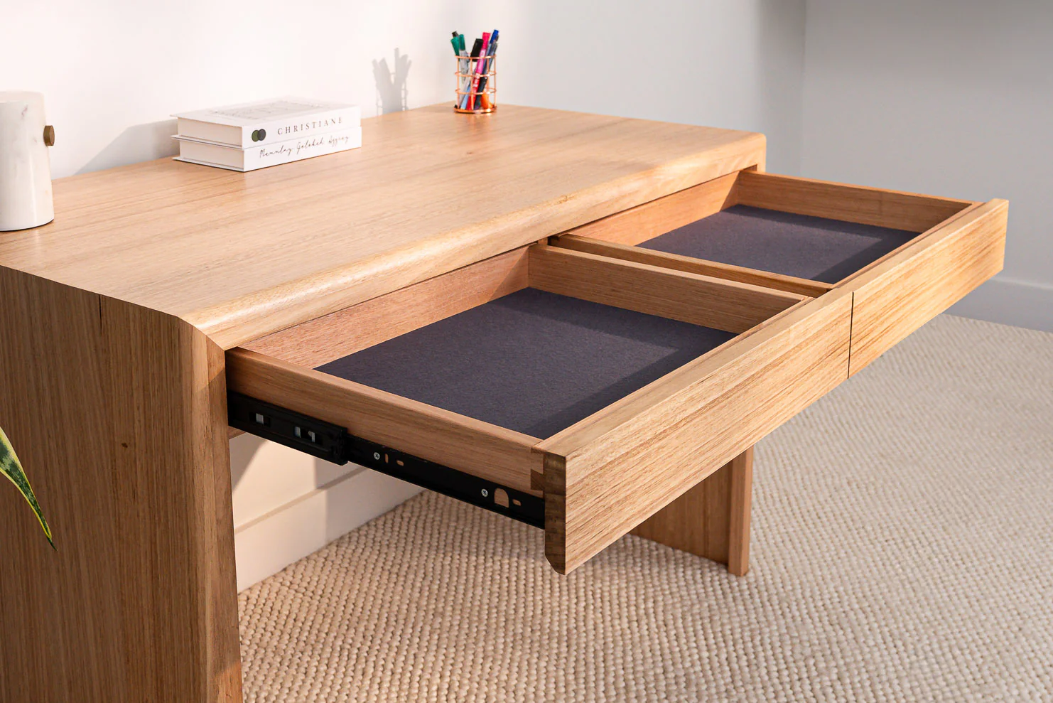 Yakka Tasmanian Oak Signature Desk - Image 6