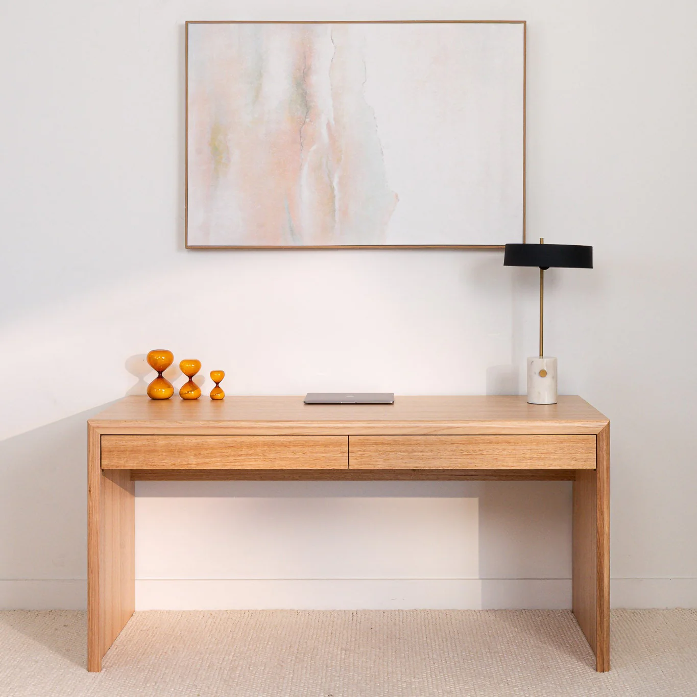 Yakka Tasmanian Oak Signature Desk - Image 9
